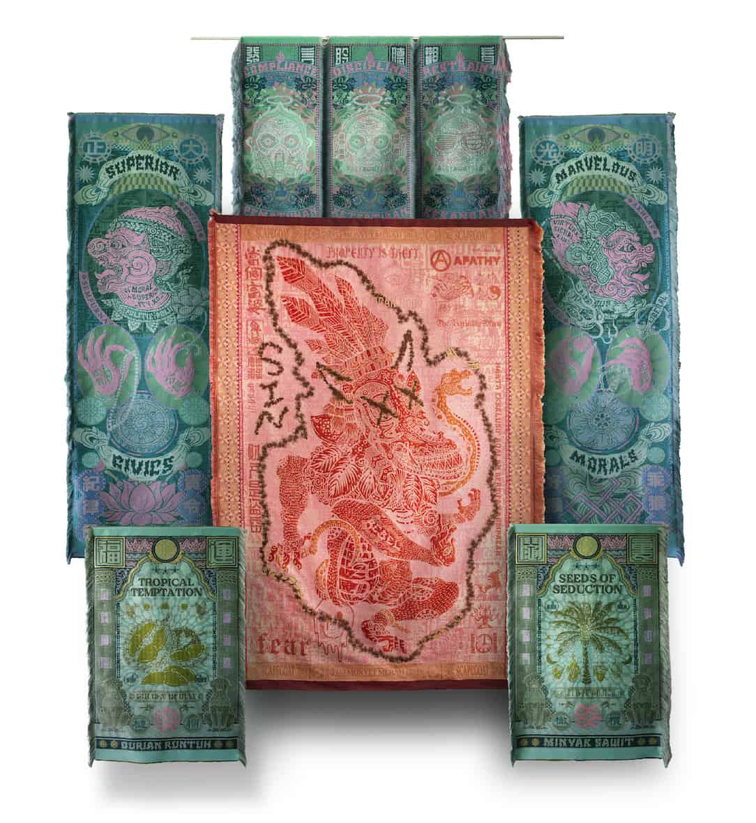 Marcos Kueh, Monyet Merah, 2023. Courtesy of the artist and The Back Room.