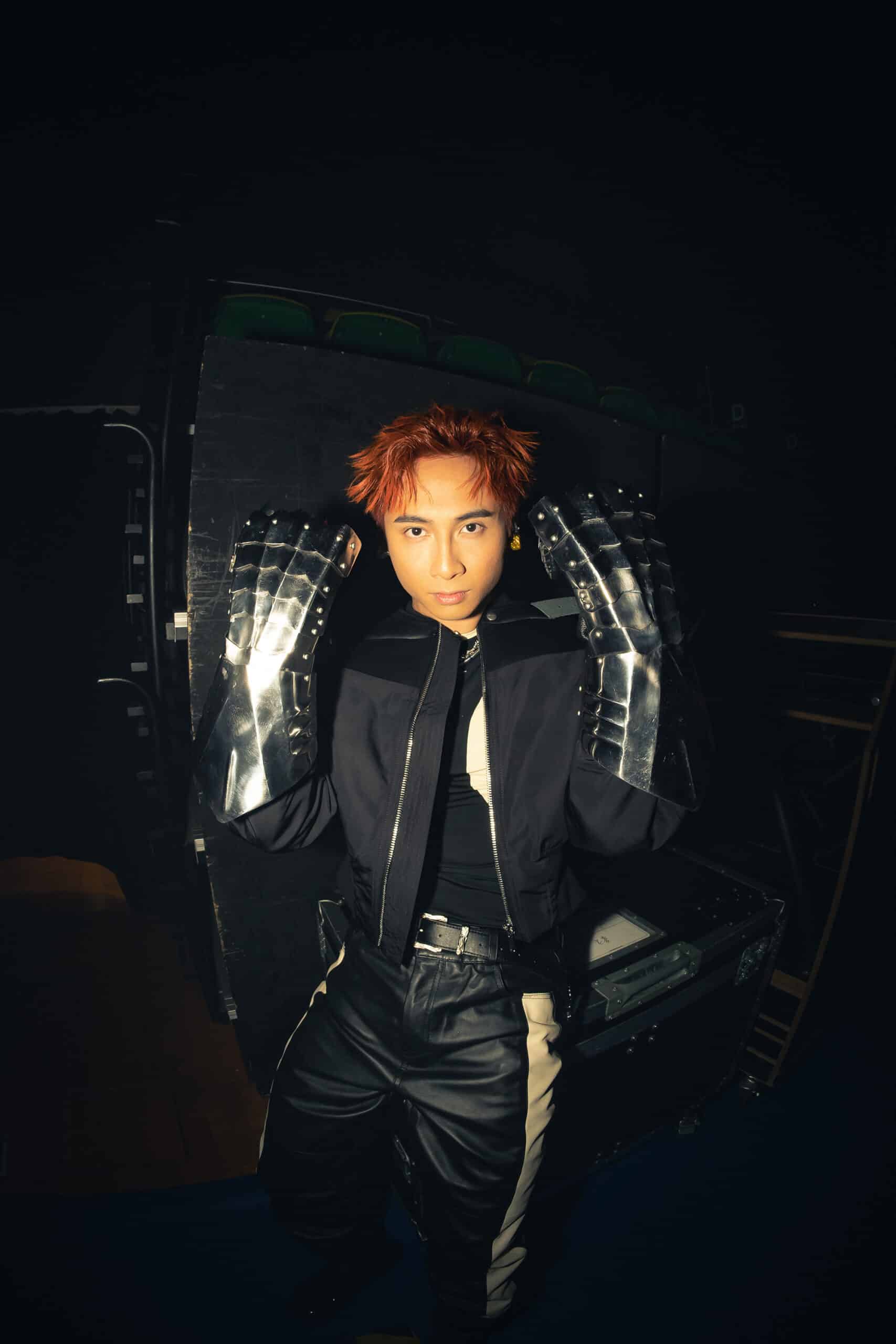 Hong Kong rapper Billy Choi backstage at Clockenflap 2025, representing local talent on Asia’s most anticipated music festival stage.