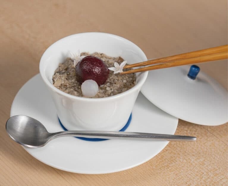 Blue cheese chawanmushi