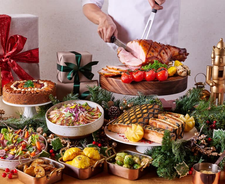 Conrad centennial 2023 Oscar's Festive Menu