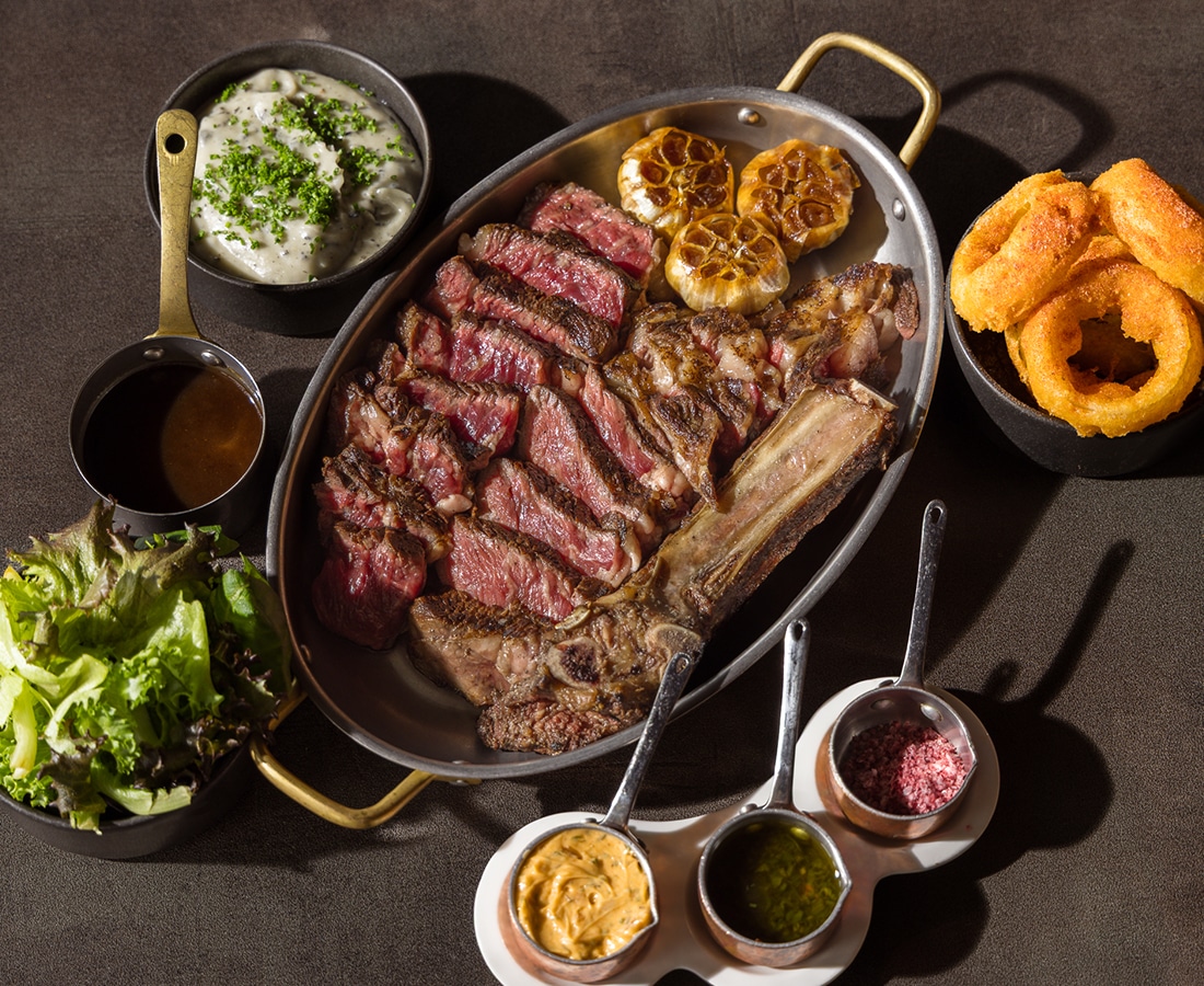 steak feast at level 33 for father's day in singapore