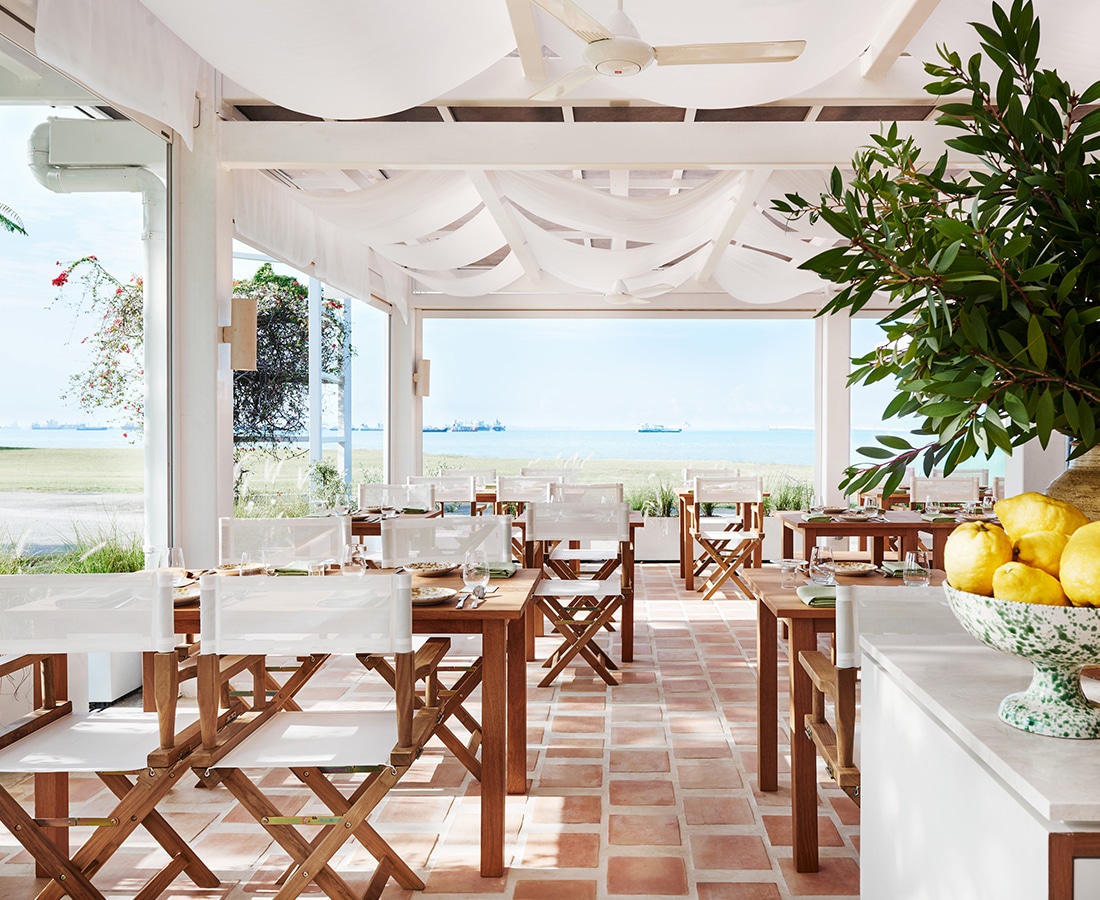 a photo of the alfresco area of fico at east coast singapore