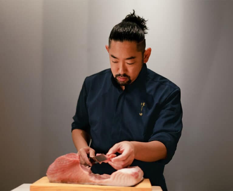 Hashida fish cutting