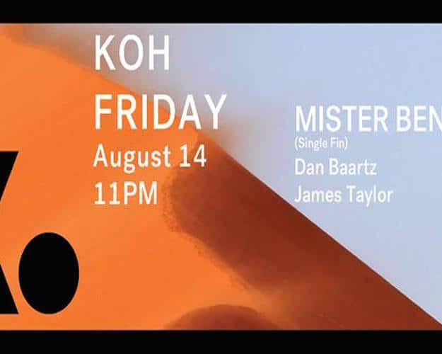 Koh Friday – MISTER BENNETTS (Single Fin)