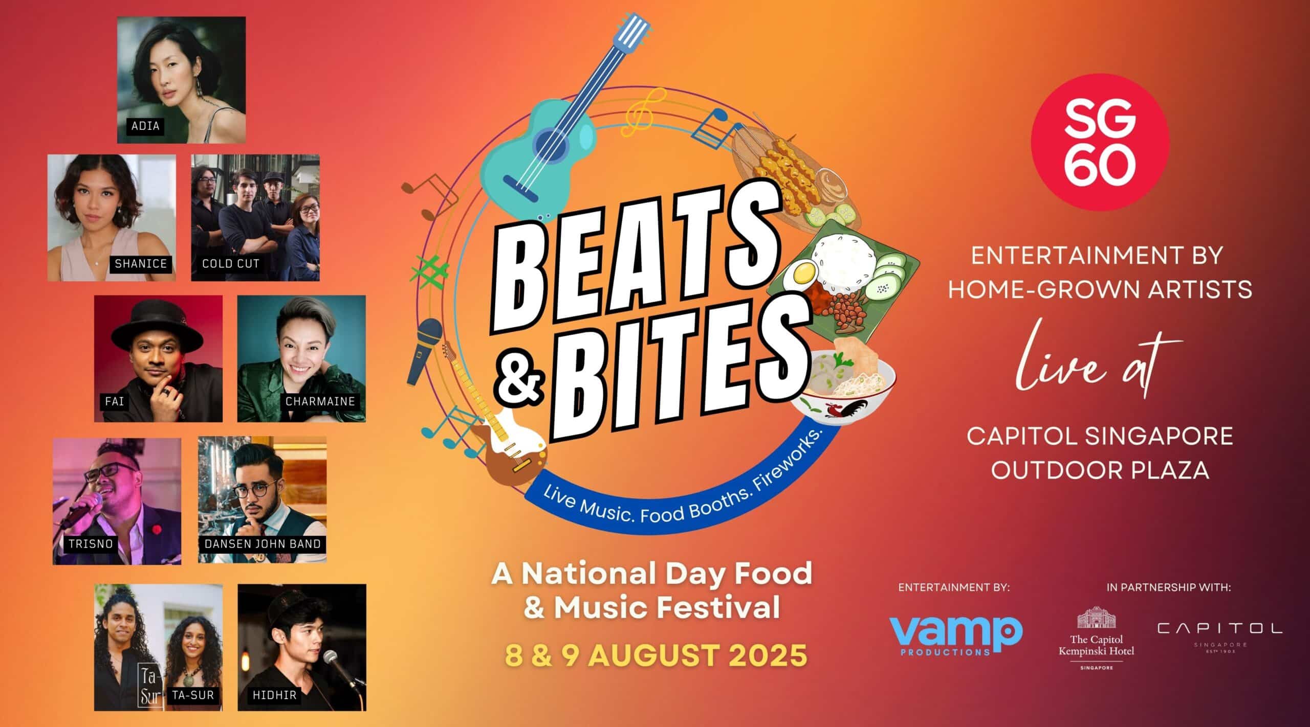 SG60 Beats & Bites by The Capitol Kempinski Hotel, Singapore