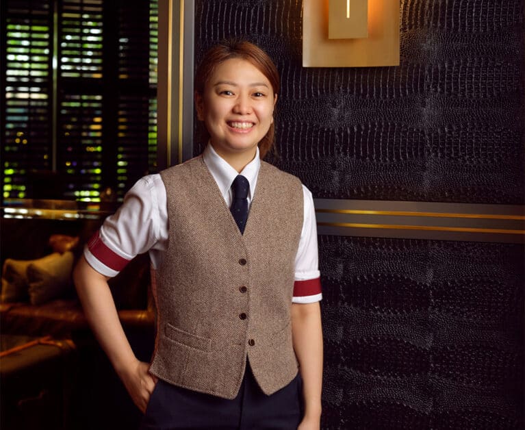 Korean bartenders in Singapore Sophia One Ninety