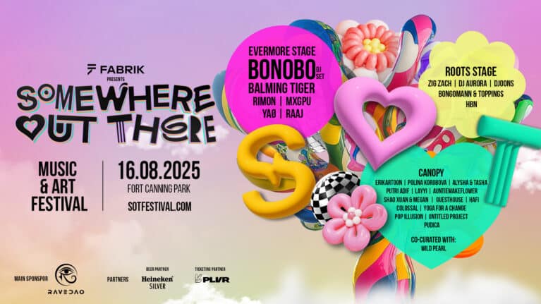 Somewhere Out There: A Soulful New Music and Arts Festival in Singapore Reclaims Fort Canning, One Beat at a Time