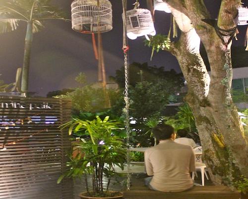 West-side chilling at Hosted on the Patio CLOSED