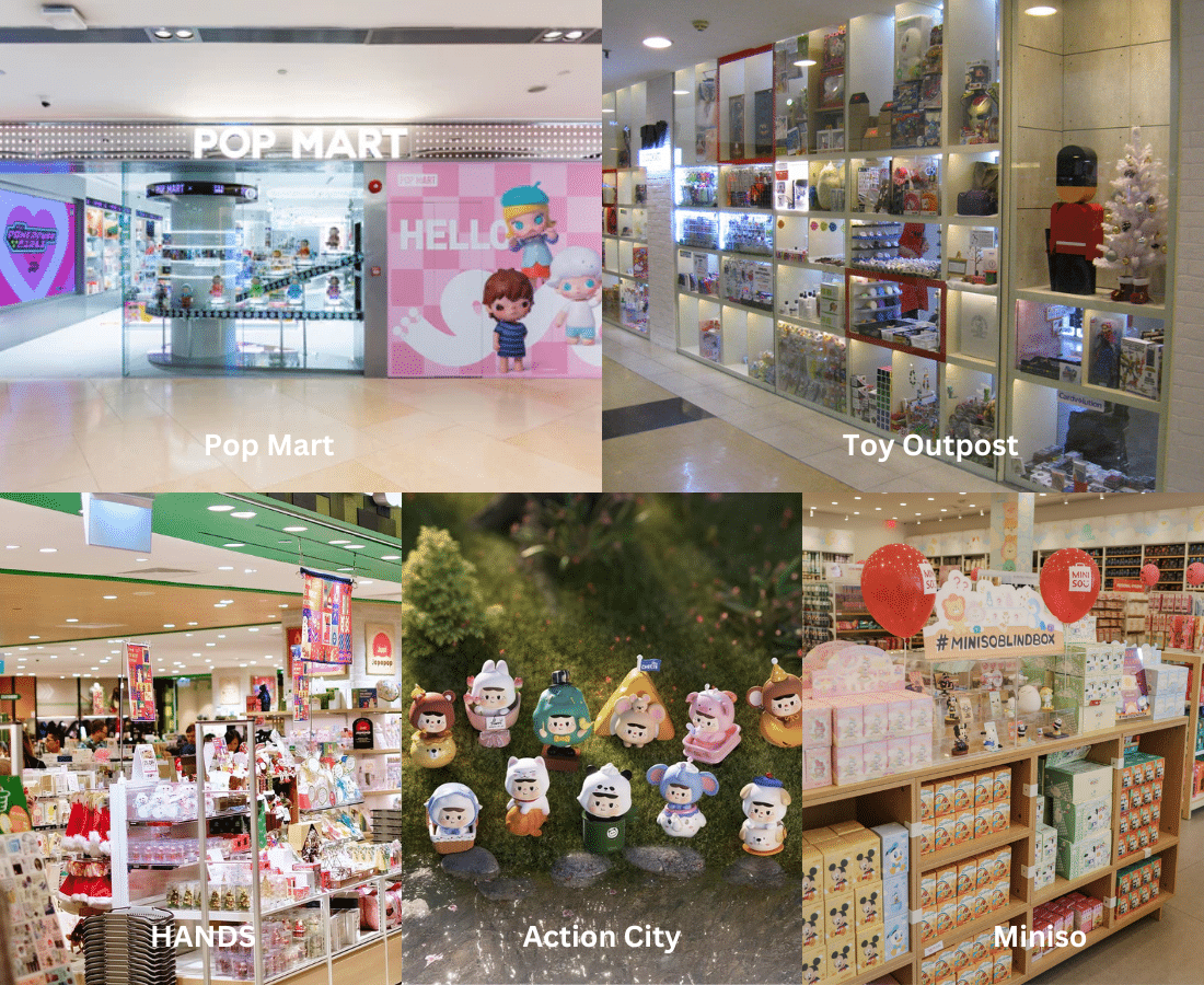 Blind Box stores in singapore