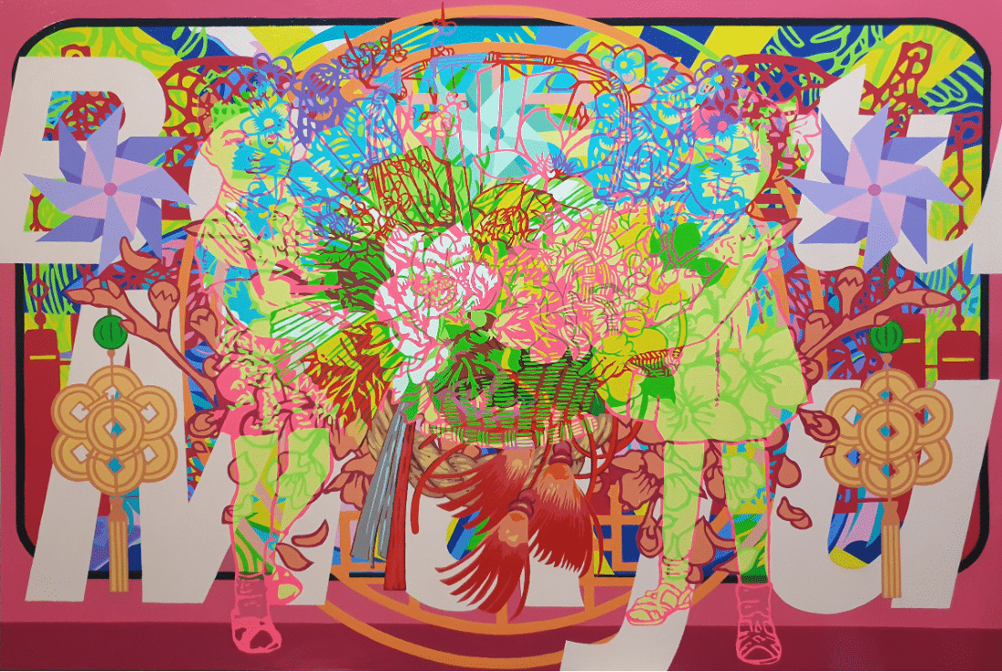 Wong Chee Meng, Together Towards Growth, 2022. Courtesy of the artist and Wei-Ling Gallery